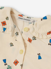 Blossom All Over Woven Blouse
