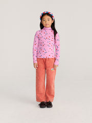 Blossom All Over Turtleneck Tee