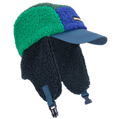 Bobo Choses Color Block Sheepskin Chapka