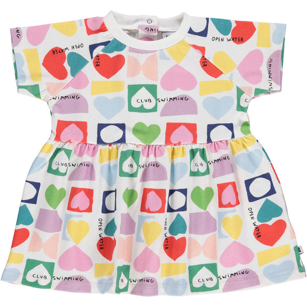 mini rodini heart dress Hearts Baby Dress – The Little Red Planet