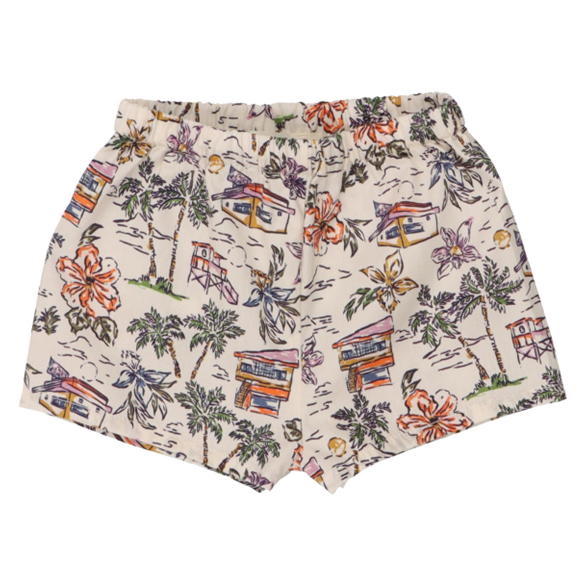 The Belmont Baby Short from The New Society. A summer essential with playful charm. 