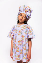 Lavender Floral Dress