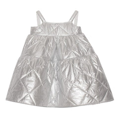 Silver Padded Dress