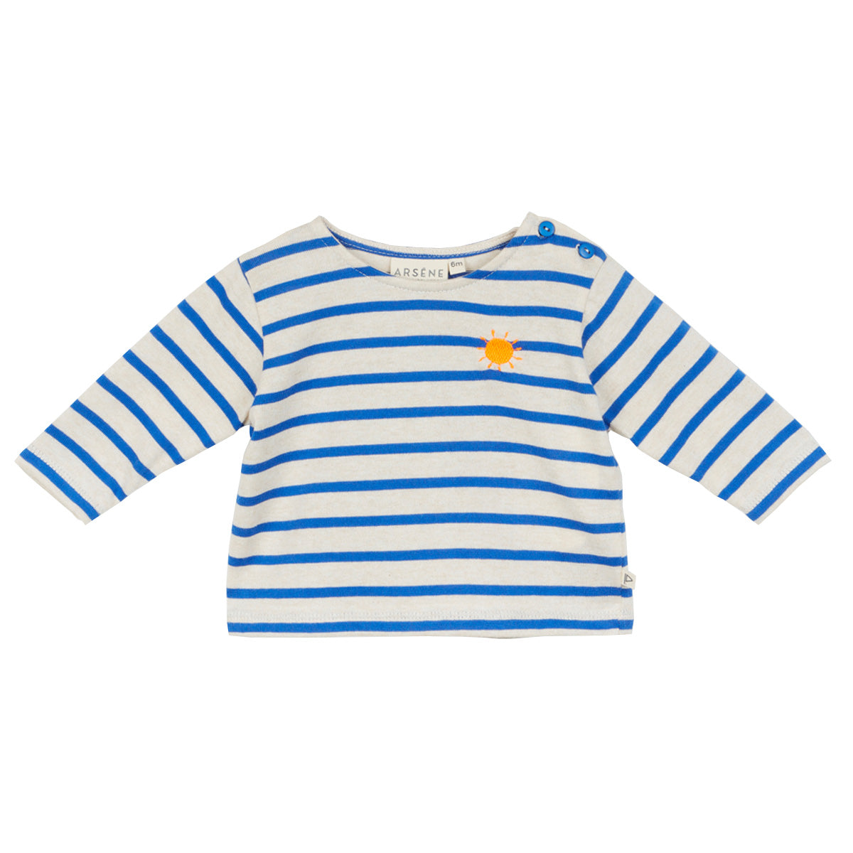 The Baby Marinere Tee from Arsene et Les Pipelettes. Organic cotton moved for a very soft touch.