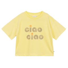 The Ciao Ciao Tee from Arsene et Les Pipelettes. Baby T-shirt in very soft organic cotton