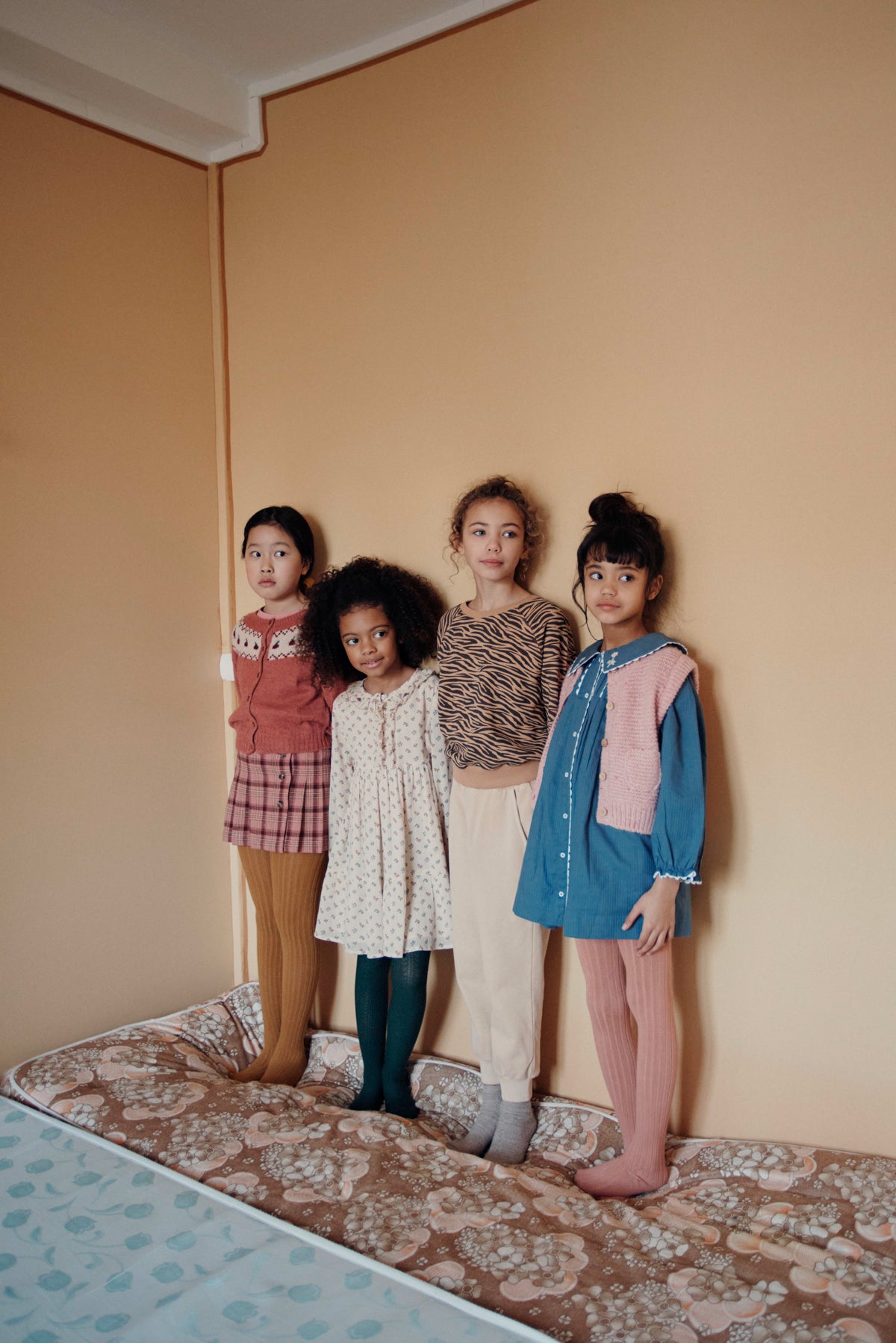 Apple Pink Jacquard Cardigan – The Little Red Planet Apple Pink Jacquard Cardigan – The Little Red Planet