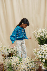 Floral Jacquard Cardigan