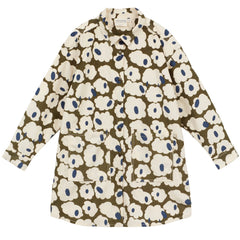 Sheep Velvet Dress from Arsene et Les Pipelettes. Milleraies velvet. Knee length. Shirt collar.