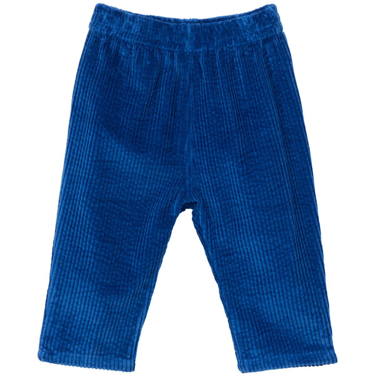 The Baby Velvet Pants from Arsene et Les Pipelettes. Elasticated waist. "AP & CO" label on the back.