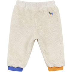 Baby Tricolor Sherpa Pants