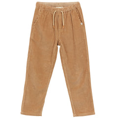 The Velvet Pants from Arsene et Les Pipelettes. Corduroy pants. Elasticated waistband with drawstring.