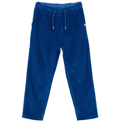 The Velvet Pants from Arsene et Les Pipelettes. Corduroy pants. Elasticated waistband with drawstring.
