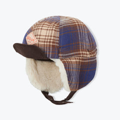 Baby Plaid Chapka Hat