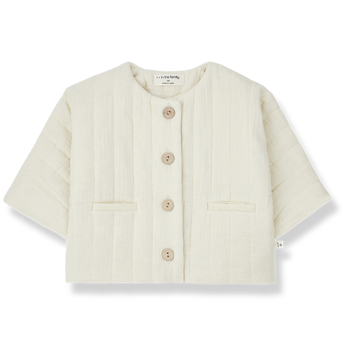 The Heidi Jacket from 1 + in the Family. A stylish and comfy new jacket for your little one