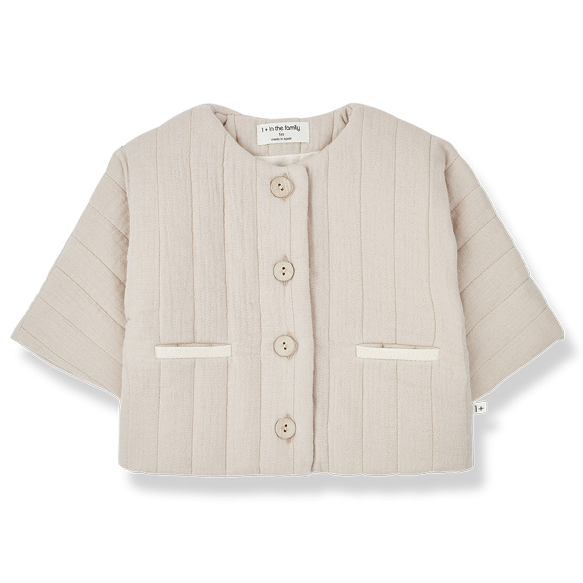 The Heidi Jacket from 1 + in the Family. A stylish and comfy new jacket for your little one.