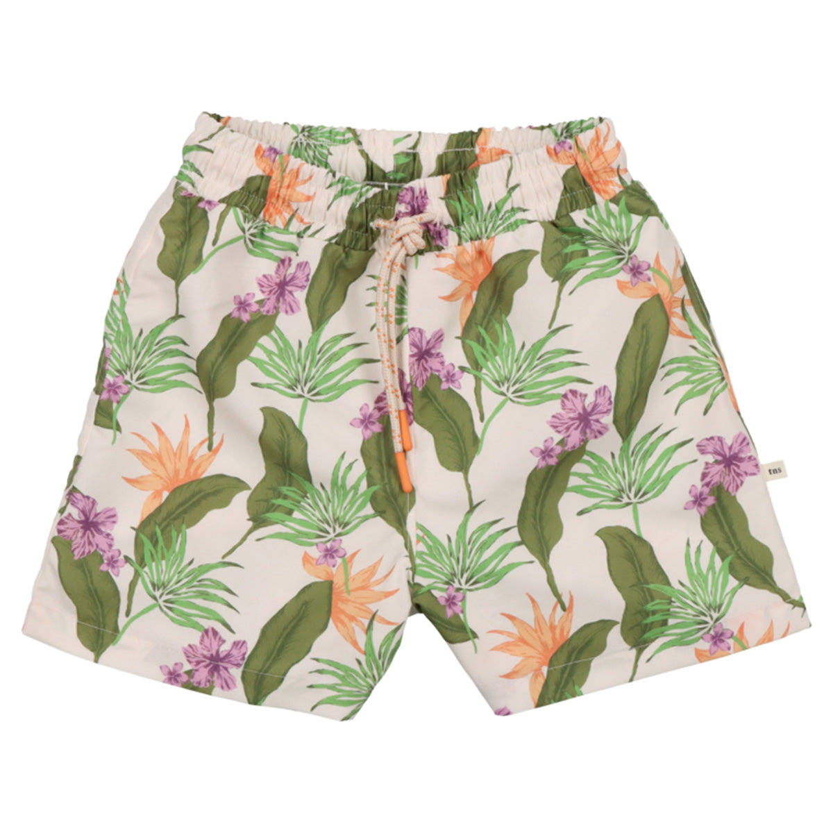 The Hills Swim Short from The New Society. Dive into style with these uniquely designed swimsuit trunks