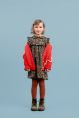 Penelope Viscose Dress With Collar