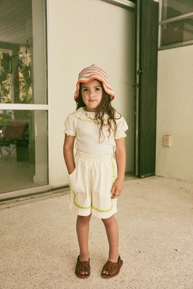Jumbo Rickrack Camp Short – The Little Red Planet