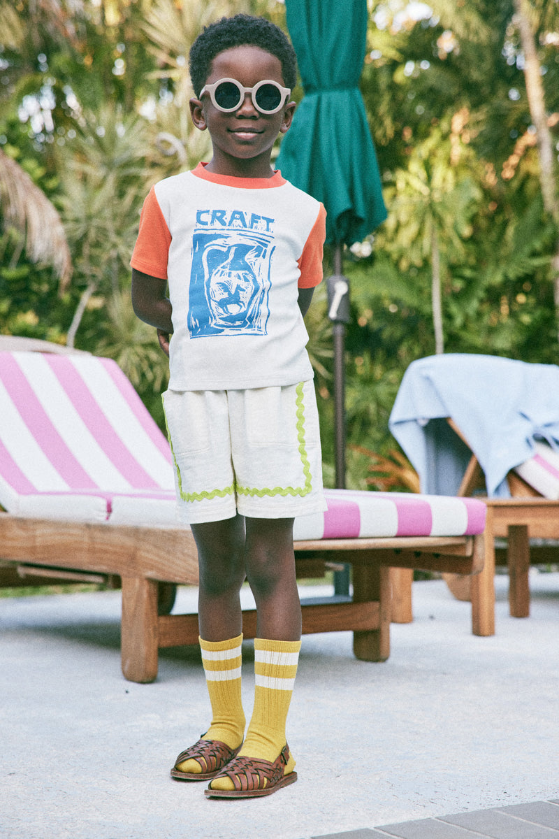 Jumbo Rickrack Camp Short – The Little Red Planet
