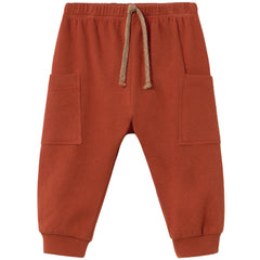 Cozmo The Maine Cargo Pants with brushed fabric, side patch pockets and ribbed hems
