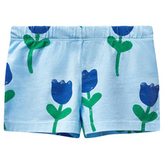 The Mini Short from Wynken. Lightweight single jersey baby short with relaxed fit and elasticated waist.