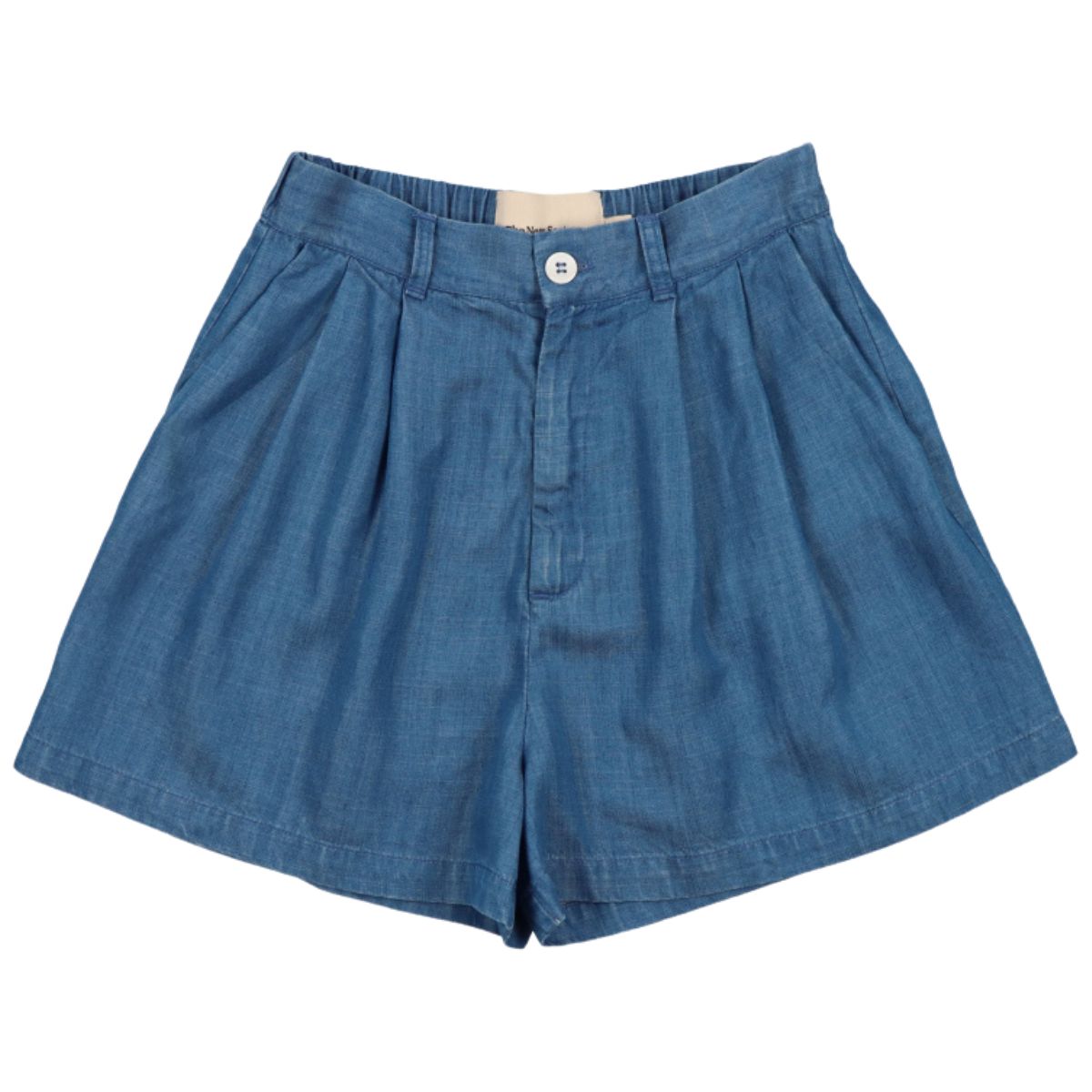 The Ophelia Short from The New Society. These stylish shorts feature pleats and practical side pockets.