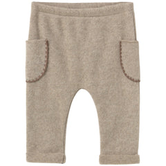 Cozmo The Porto Pants in soft bamboo blend with drawstring, patch pockets and folded hems