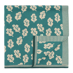 Robin Acorn Knit Baby Blanket