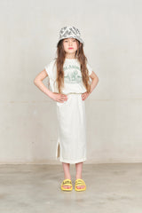 White Poodle Orca Midi Dress