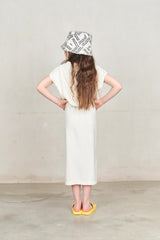 White Poodle Orca Midi Dress
