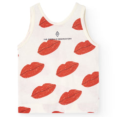 White Kissing Macaque Tee