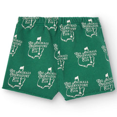 Green Cool Turtledove Short Sweatpants