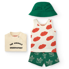 Green Cool Turtledove Short Sweatpants