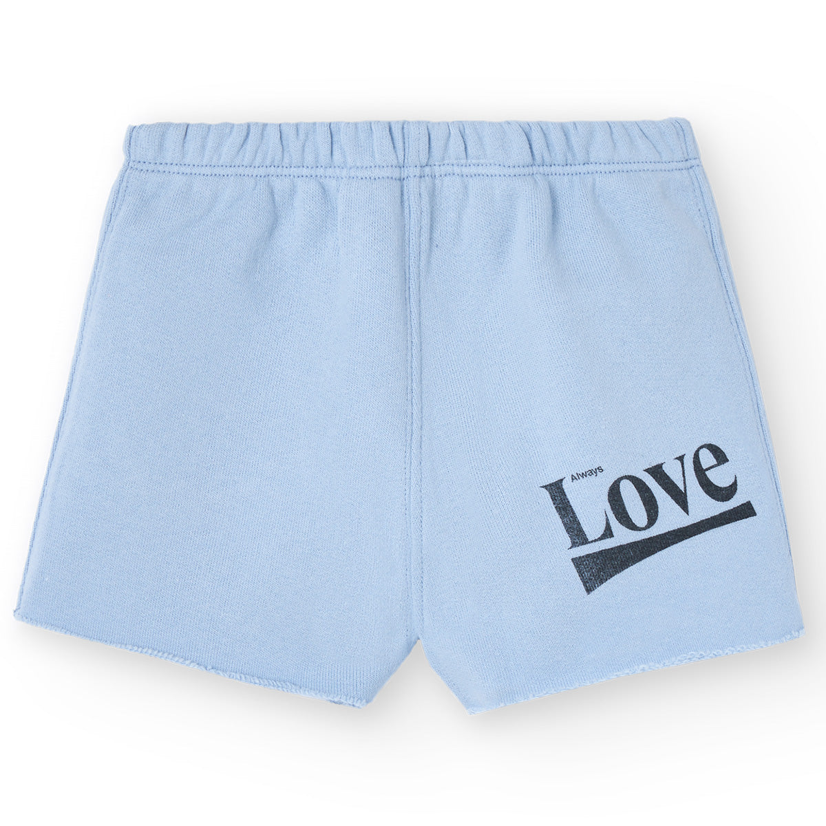 The Soft Love Love Turtledove Short Sweatpants from The Animals Observatory. Elasticated waist, Printed.