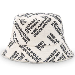 Raw White Animals Bucket Hat