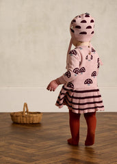 Sage Mushroom Knit Dress