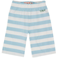 Stripes Baby Pant from Tiny Cottons. This pants in dusty blue and off-white colorway is all about classic comfort with a twist.