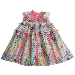 Pearl Dropped Waist Frock