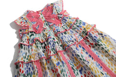 Pearl Dropped Waist Frock