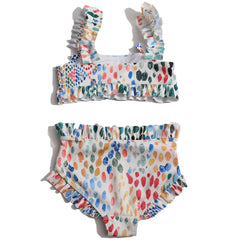 Misty Ruffled Tankini