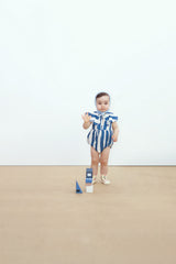 Light Navy Stripes Body