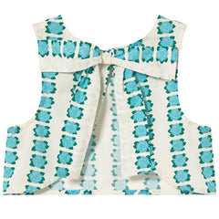 Blue Flowers Top