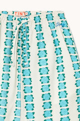 Blue Flowers Pant