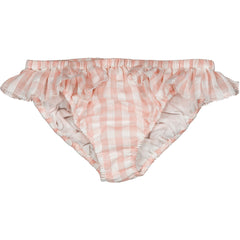 Vague Cotton Vichy Swimsuit