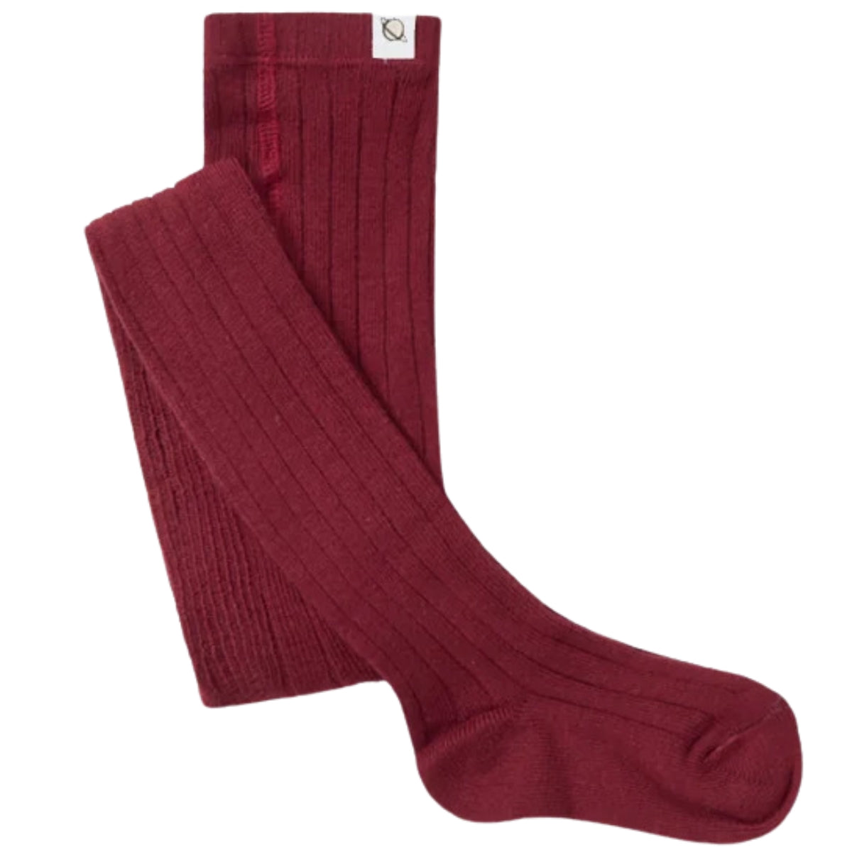Cozmo The Prune Tights ribbed baby tights with a snug and flexible fit