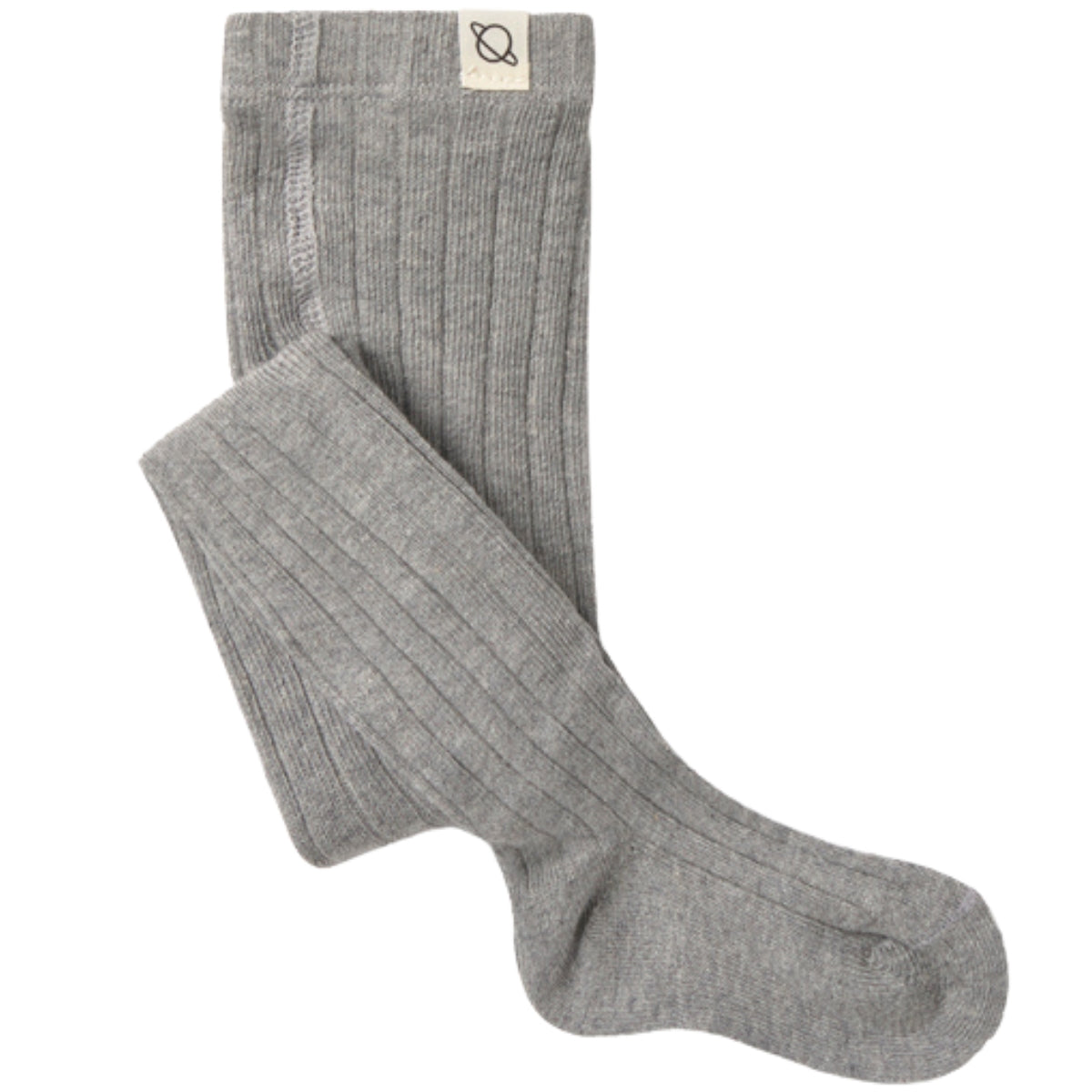 Cozmo The Grey Tights ribbed baby tights with a snug and flexible fit