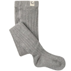 Cozmo The Grey Tights ribbed baby tights with a snug and flexible fit