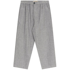The New Society Cliff Pants kids pinstripe straight-leg trousers with relaxed fit and tailored style