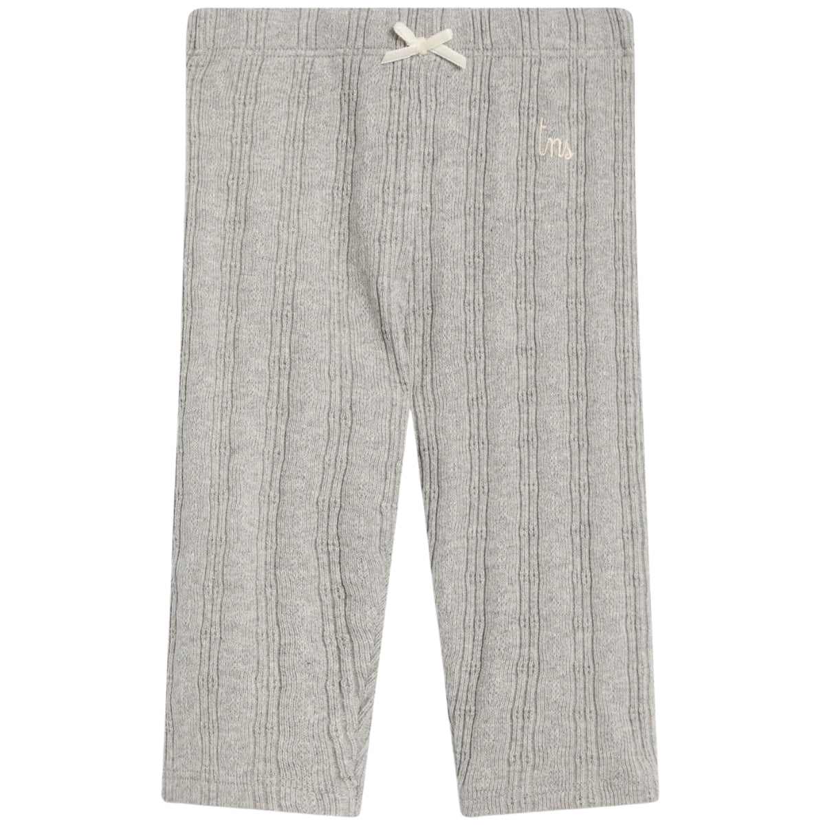 The New Society The TNS Logo Legging soft cotton ribbed leggings with elastic waistband and TNS logo