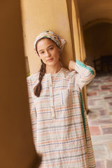 Nur Henley Shirt Dress
